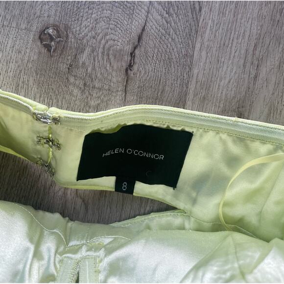 HELEN O’CONNOR Plisse Pleat Oversized Puff off the Shoulder Mini Dress Small NEW - Picture 7 of 7